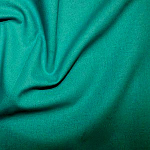 Plain cotton - Jade green