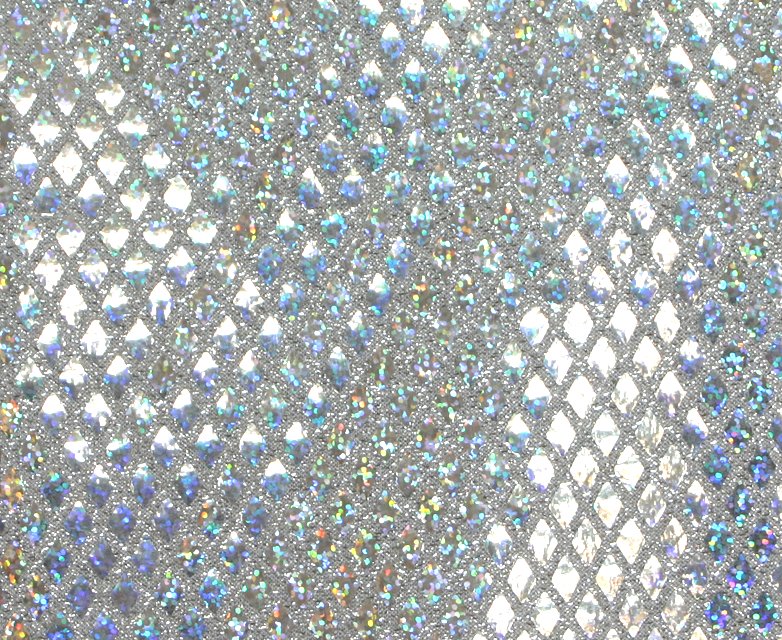 Silver holo diamond | Threads of Green