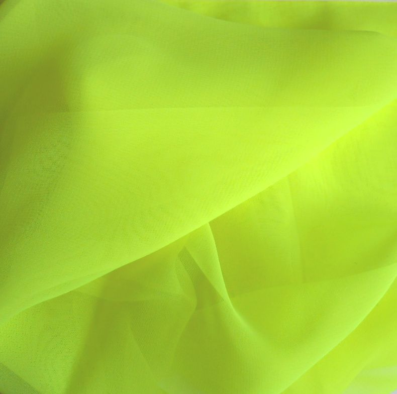 Flo yellow chiffon | Threads of Green