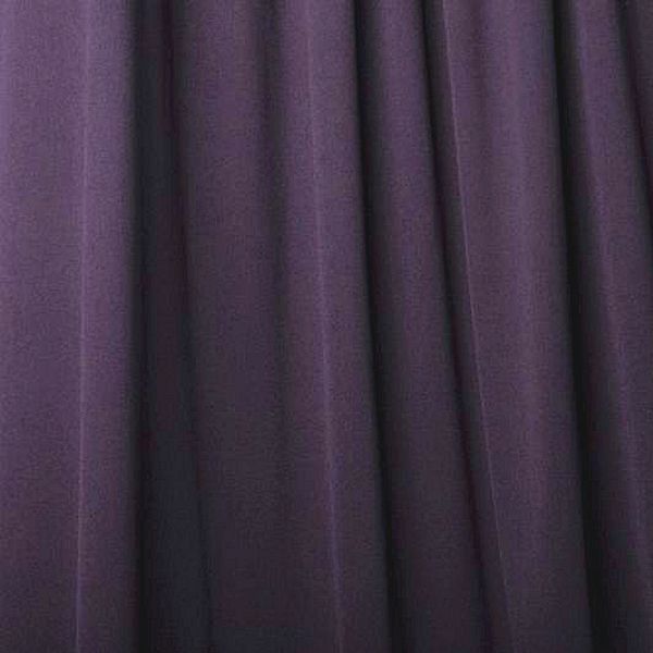 Dark purple curtains with soft folds