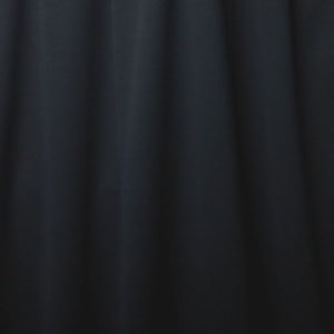 Dark fabric with subtle pleats texture.