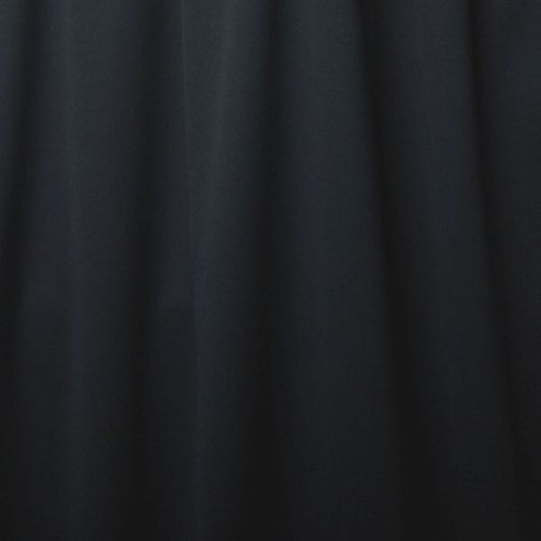 Dark fabric with subtle pleats texture.