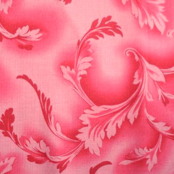 Traditional leafy scroll cotton