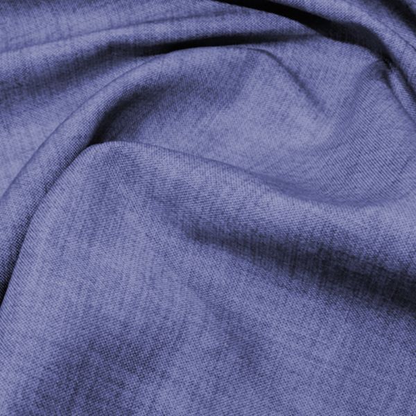 Close-up of soft purple fabric texture.