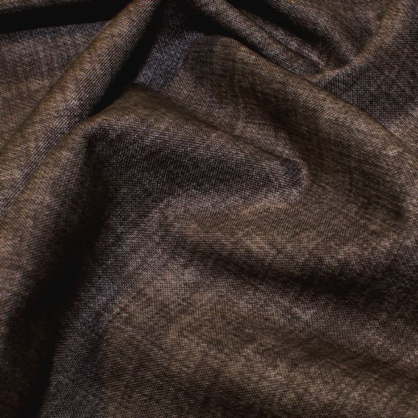 Close-up of brown textured fabric