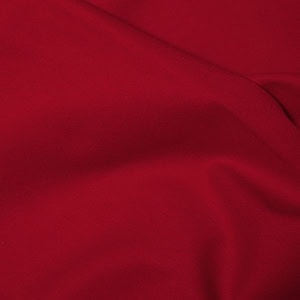Close-up of red fabric texture