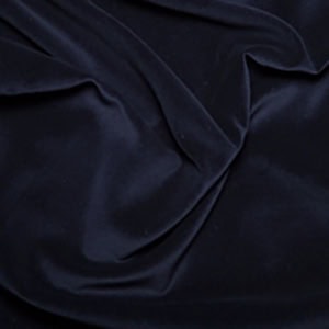Dark blue velvet fabric texture