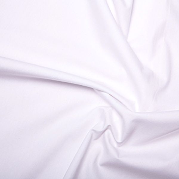 Close-up of white fabric with soft folds