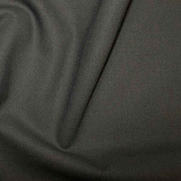Close-up of grey textured fabric.