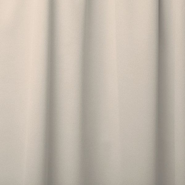 Beige curtain with soft folds
