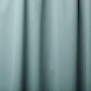 Soft grey curtain fabric close-up