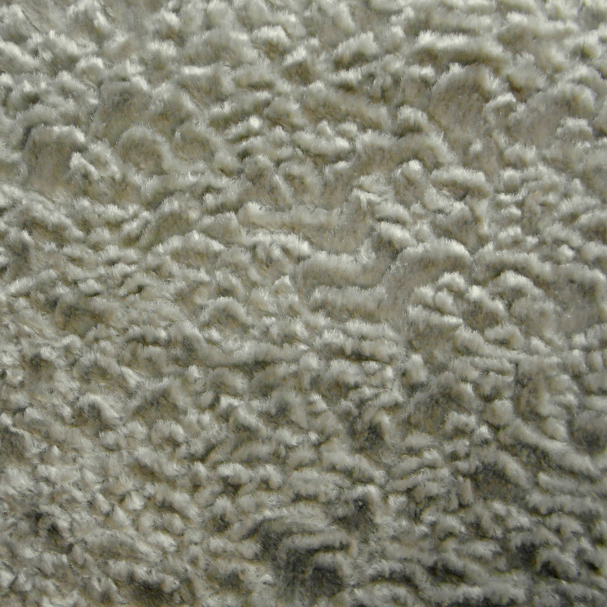 Close-up of textured grey fabric surface