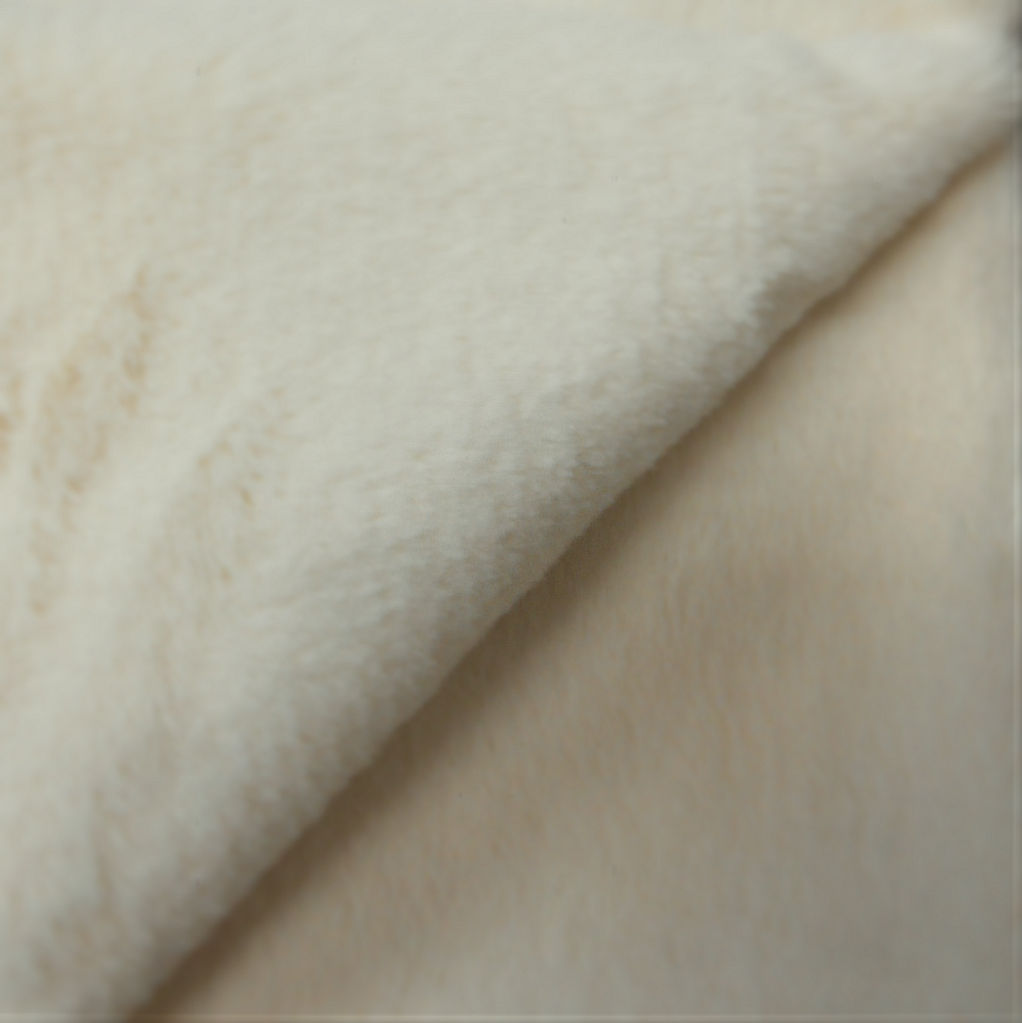 Close-up of soft white fabric texture